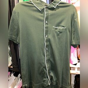 Banana Republic Olive Green Casual Shirt